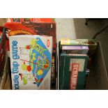 Group of vintage boxed games and jigsaw puzzles to include Ideal Mouse Trap, Denys Fisher The