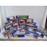 24 Boxed Corgi diecast models and model sets to include commercial and road examples, diecast