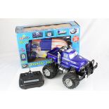 Scientific Toys r/c Ford F-100 Monster Truck plus a boxed Fuhai Hovercraft Radio Control model