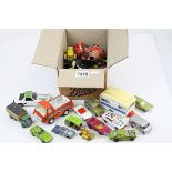 Quantity of circa 1970s play worn diecast models featuring mainly Matchbox
