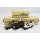 Three boxed Brooklin Models 1:43 metal models to include BRK16 1935 Dodge Van Dr Pepper, BRK16