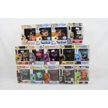 14 x Boxed Funko Pop figures to include 2 x Star Wars, 4 x Funko, Lion King, Disney, Five Nights