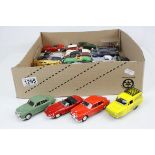 Collection of 30 diecast models, nearly all Corgi examples, featuring gold plated James Bond 007