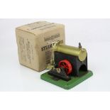 Boxed SEL Stationary Steam Engine, vg