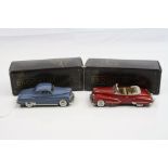 Two boxed Brooklin Models 1:43 The Brooklin Collection metal models to include BRK74 1947 Cadillac