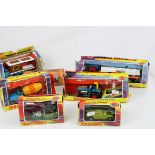 Seven Matchbox diecast models to include 3 x King Size (K6 GMC Cement Mixer, K16 Ford LTS