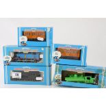 Three boxed Hornby Thomas The Tank Engine locomotives to include R351 Thomas, R317 Diesel & R382