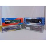 Four boxed 1/50 scale diecast haulage models to include 2 x Tekno (9447C Stobert Rail & 9584B