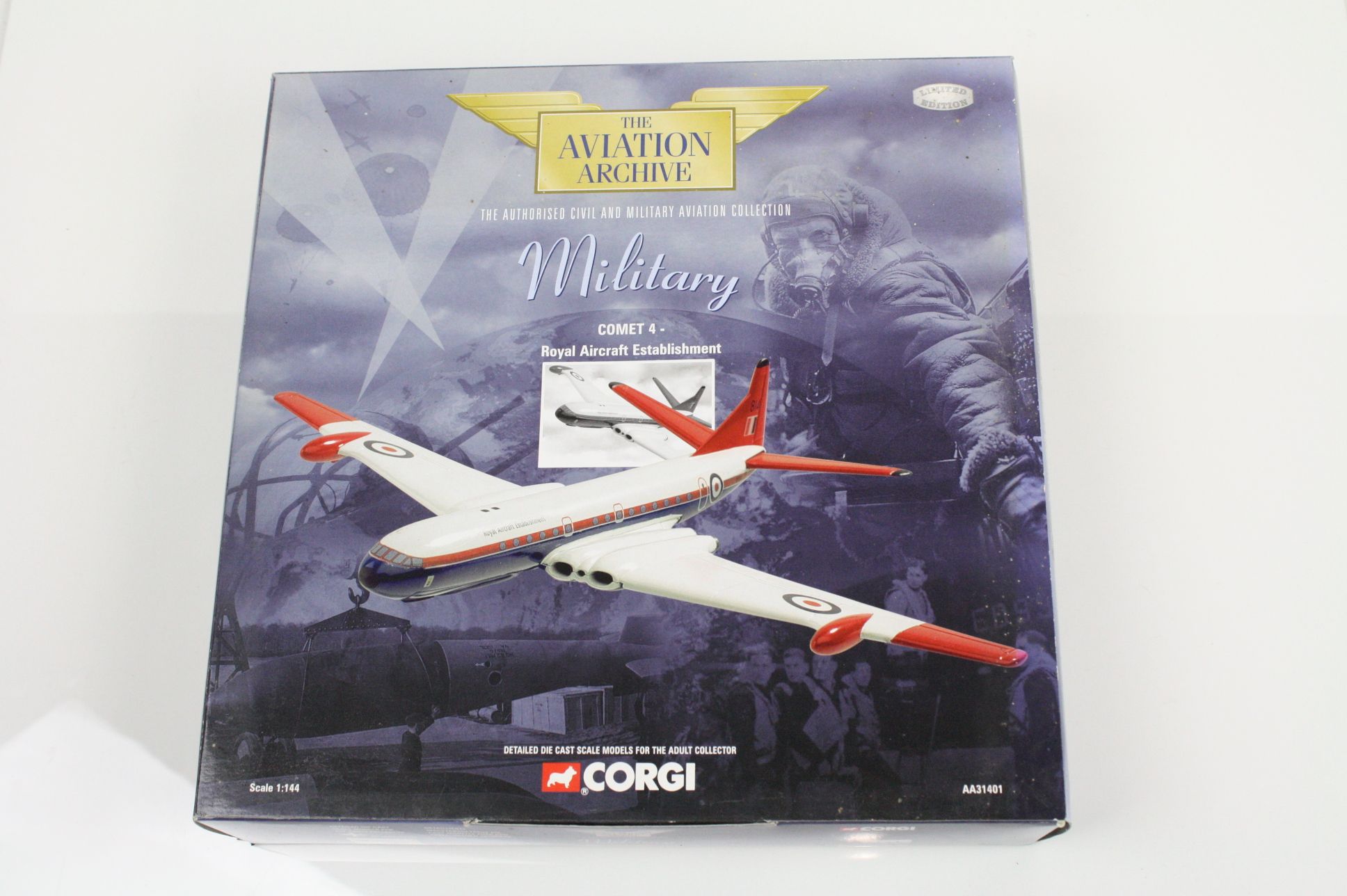 Five boxed ltd edn Corgi The Aviation Archive model planes to include Military x 3 (48805 Short - Image 5 of 12