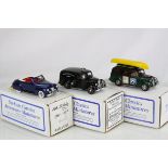 Two boxed Durham Classics Automotive Miniatures 1/43 metal models to include DC-23D 1939 Ford Tour