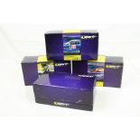 Four boxed ltd edn Scalextric Sport slot cars to include The Italian Job C2540A Mini Cooper,