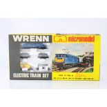 Boxed Wrenn Lima N gauge electric train set No 2 BR Goods, appearing complete with locomotive,