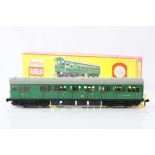 Boxed Hornby Dublo 2250 Electric Motor Coach Brake / 2nd (2 rail), appearing in vg condition