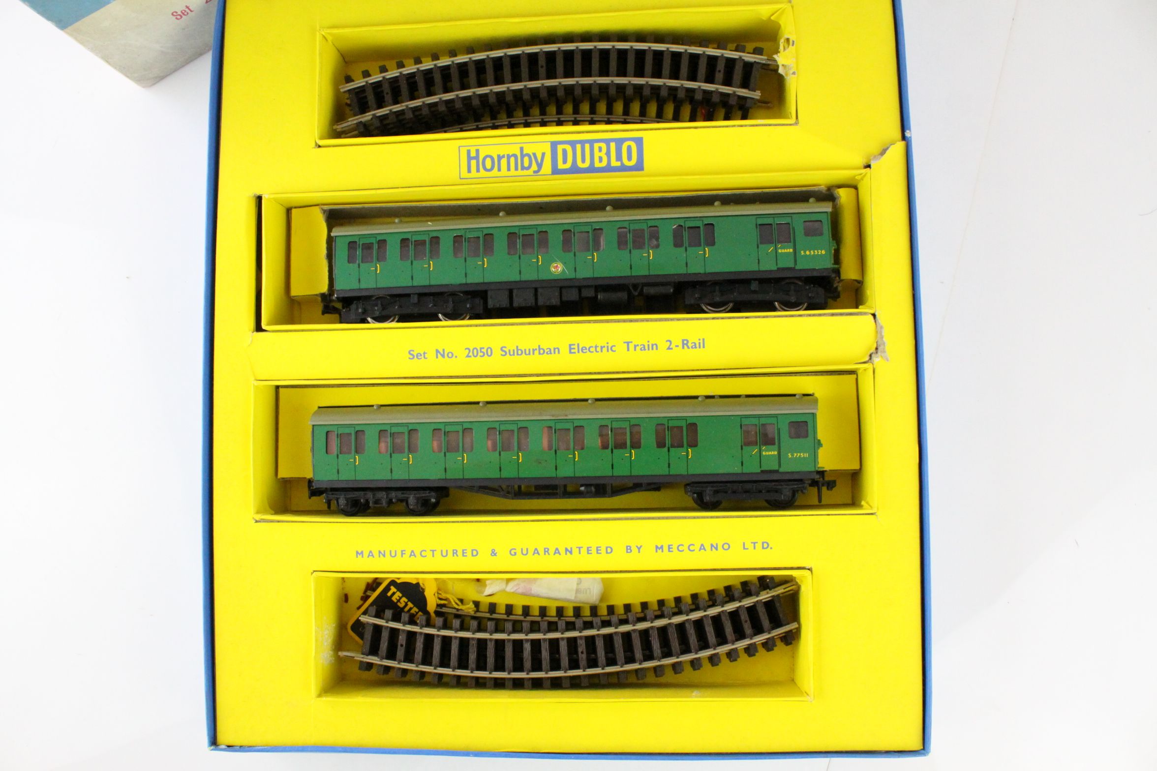 Boxed Hornby Dublo 2050 Surburban Electric Train Set, complete with paperwork, vg - Image 2 of 8