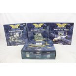 Four boxed ltd edn 1:144 Corgi The Aviation Archive Military Air Power model planes to include 48406