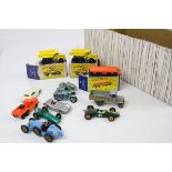 Quantity of circa 1960/70s Matchbox diecast models, with 3 boxes, includes 75 series examples