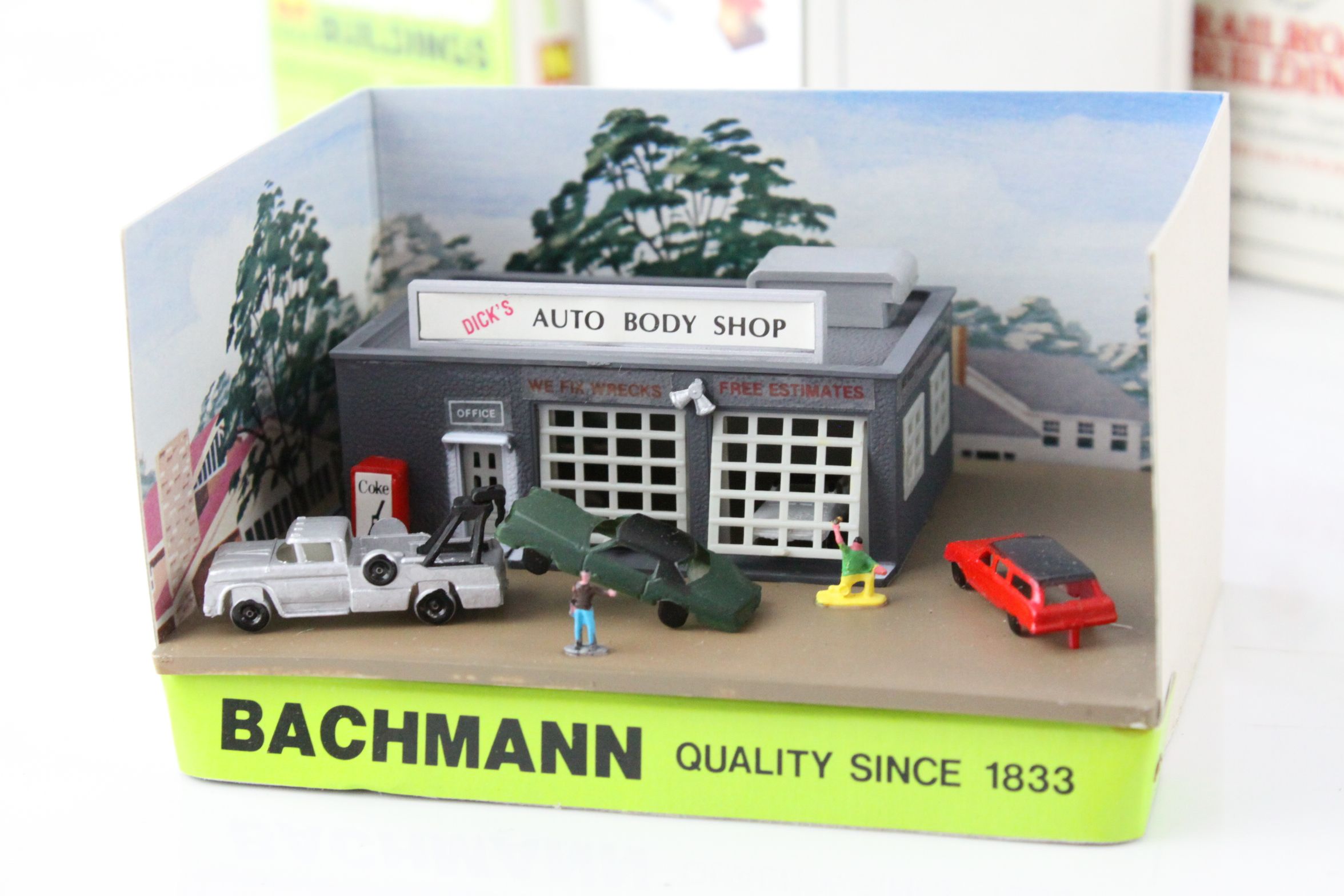 Six boxed Bachmann N gauge Railroad Buildings to include 45810 Water Tank, 45908 Passenger - Image 6 of 6