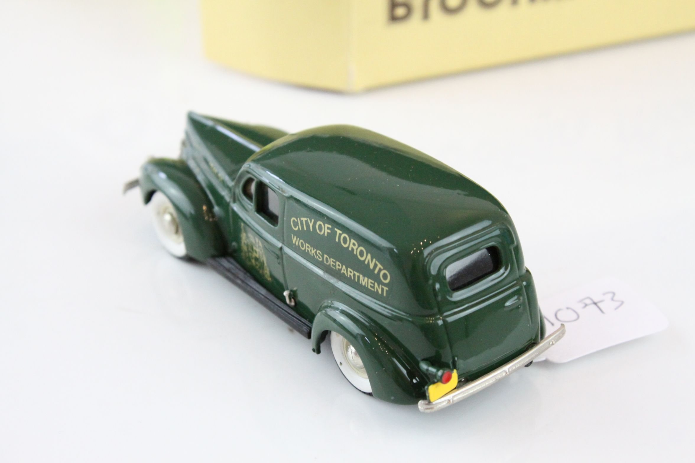 Four boxed 1/43 Brooklin Models metal models to include NO 9 1940 Ford Sedan Delivery, 13a 1957 Ford - Image 8 of 16