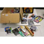 Collection of 28 Batman and Batman related collectables, both carded and loose, to include Thermos