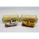 Two boxed Brooklin Models 1:43 metal models to include BRK16 1936 Dodge Van Bay State Lobster and