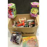 Selection to include boxed and loose diecast models, Corgi, Ertl etc, loose Meccano, Merit