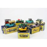 Eight boxed Matchbox Models of Yesteryear diecast models to include Y1, Y2 x 2, Y3, Y7, Y12, Y13 &