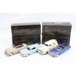 Four boxed 1:43 Brooklin Models The Brooklin Collection metal models to include BRK 73 1949