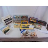 Mixed group of twelve boxed diecast models, to include Conrad Volvo Oldtimer Truck, Xonex 1997