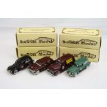 Four boxed 1:43 Brooklin Models metal models to include BRK 42x 1852 Ford F1 Panel Special