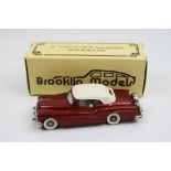 Boxed 1:43 Brooklin Models BRK 20 1953 Buick Convertible white metal model CODE III conversion by