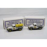 Two boxed 1:43V ltd edn Durham Classics Automotive Miniatures metal models to include DC-28A '53