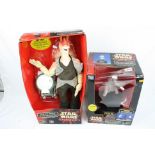 Star War - Two boxed ThinkWay Episode I Interactive Toys to include Jar Jar Binks Wake Up System and