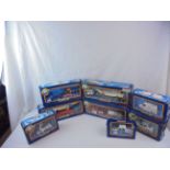 Eight boxed Matchbox SuperKingsemergency service diecast models to include K39, K134, K129, K126,