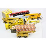 Four boxed NZG Grove diecast construction models to include 152 TM1500, 149 RT760, 149 RT75S and 178