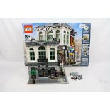 Lego Creator 10251 Brick Bank, built, complete with box, inner bags and instructions