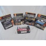Eight boxed James Bond 007 diecast models, all excellent, boxed dusty with some wear