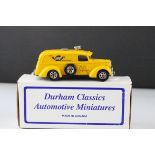 Boxed Durham Classics Automotive Miniatures 1/43 070 McDonalds Benefit #3 metal model, excellent