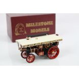 Boxed Milestone Models No 1 Burrell Scenic Showmans Engine 25th Great Dorset Steam Fair metal
