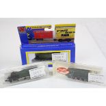 Three N gauge locomotives, with unassociated boxes, to include Diesel D4019, Grafar 2-6-2 and 0-6-