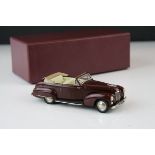 Boxed Lansdowne Models 1:43 LDM 86X 1950 Humber Super Snipe Tickford Bodies DHC maroon WMTC 2014 (