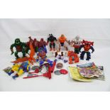Mattel He Man Masters of The Universe - 10 Original figures to include Battlecat, Adam, Beastman,