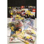 Lego - collection of loose, play worn Technics, to include empty boxes for 8849 & 8851, together