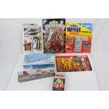 Seven carded and boxed toys to include Rock Runner, Matchbox Worlds Smallest Intersection, sealed