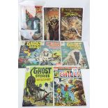 Comics - Eight comics to include Chamber of Chills no 6, 4 x Ghost Stories, 2 x The Unknown World of
