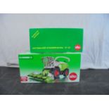 Two boxed Siku 1/32 diecast farming models to include 4058 Siku Farmer Claas Jaguar 960 and John