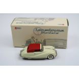 Boxed 1/43 Lansdowne Models LDM 44X 1948 Austin A90 Atlantic Convertoble (cream/red) WMTC 2005 metal