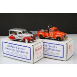 Two boxed Durham Classics Automotive Miniatures 1/43 metal models to include DC-35C Canopy Express