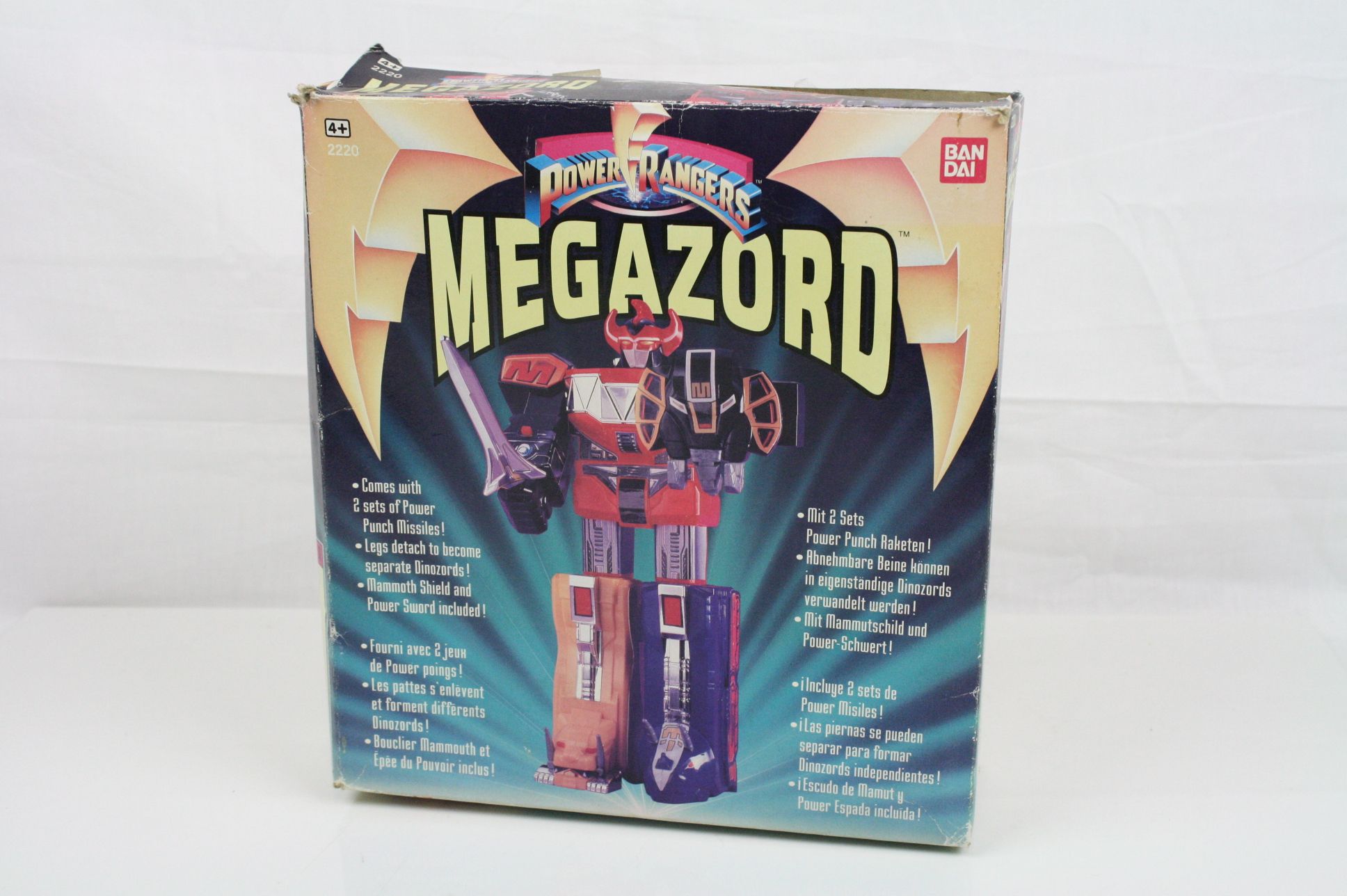 Boxed Bandai Power Rangers 2225 Red Dragon Thunderzord plus a Bandai 2220 Megazord box with - Image 6 of 7