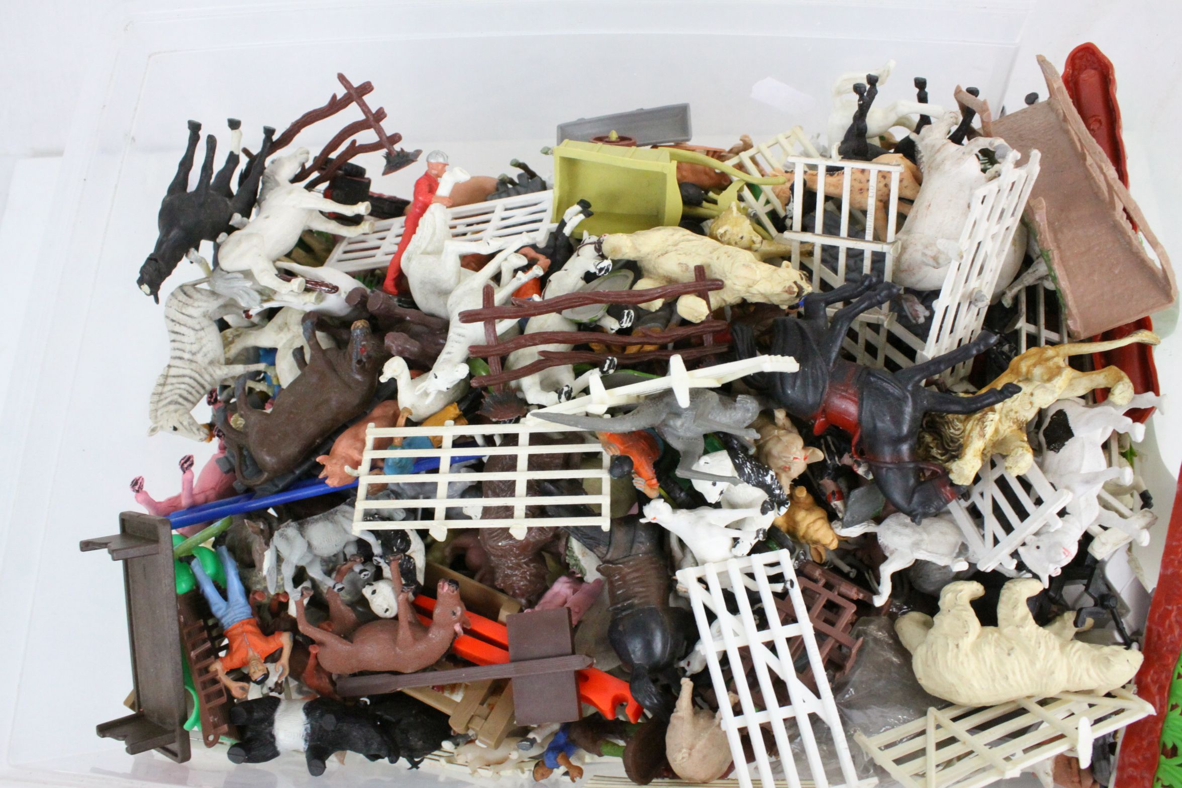 Quantity of plastic farm and zoo animals to include Britains - Image 2 of 4