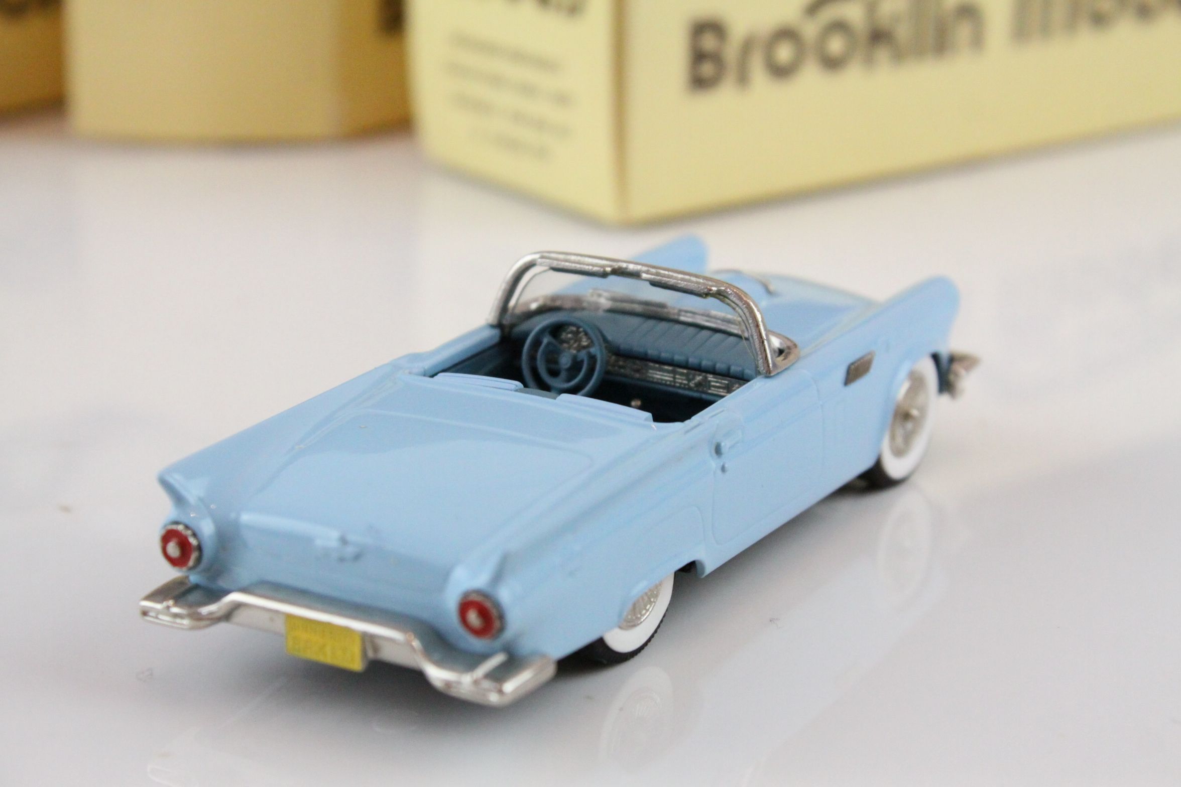 Four boxed 1/43 Brooklin Models metal models to include NO 9 1940 Ford Sedan Delivery, 13a 1957 Ford - Image 4 of 16